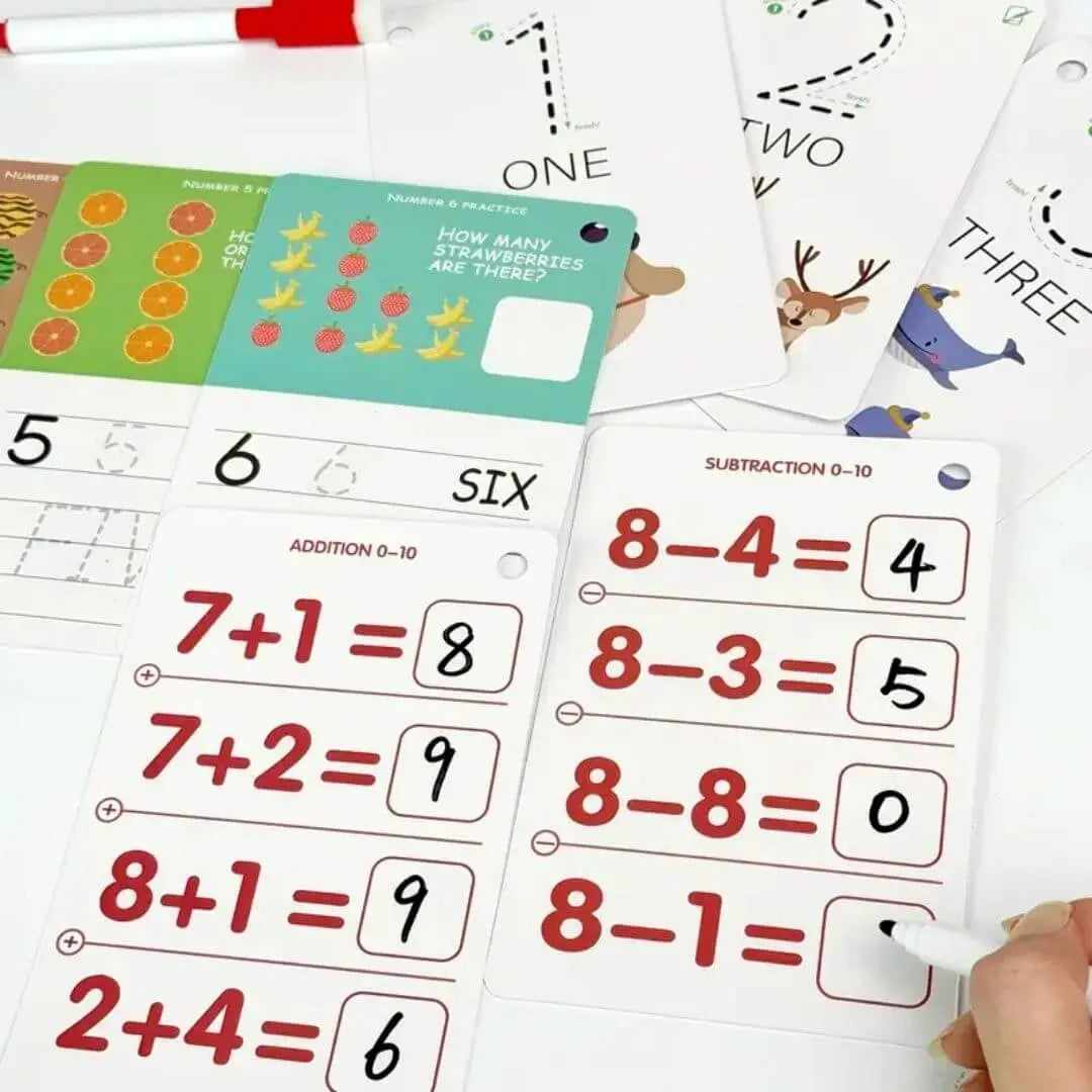 Livret Effaçable Lettres & Chiffres - TracéFacile