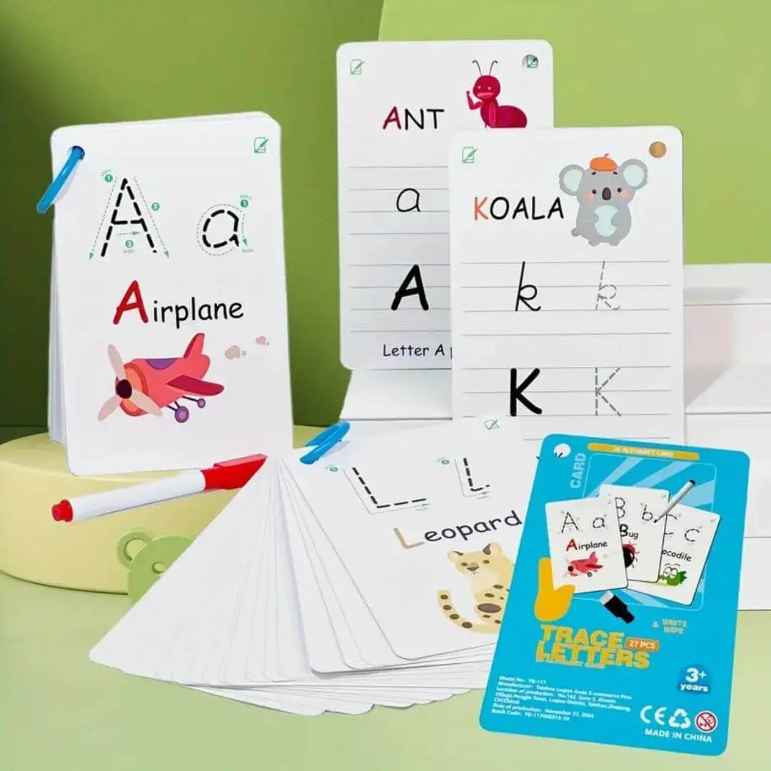 Livret Effaçable Lettres & Chiffres - TracéFacile