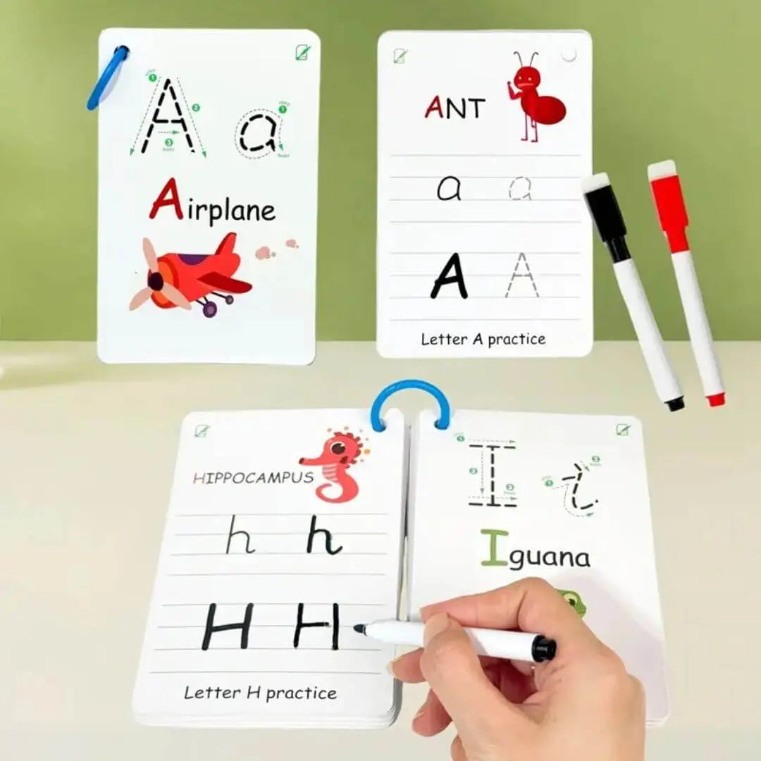 Livret Effaçable Lettres & Chiffres - TracéFacile