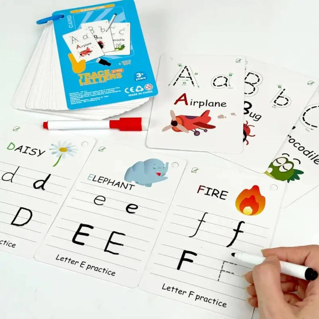Livret Effaçable Lettres & Chiffres - TracéFacile