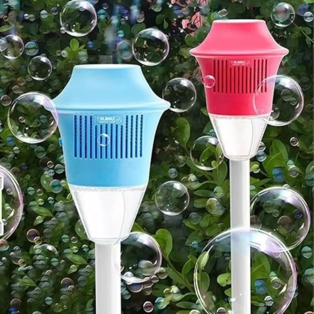 Machine à bulles extérieure avec LED - Bubble Torch