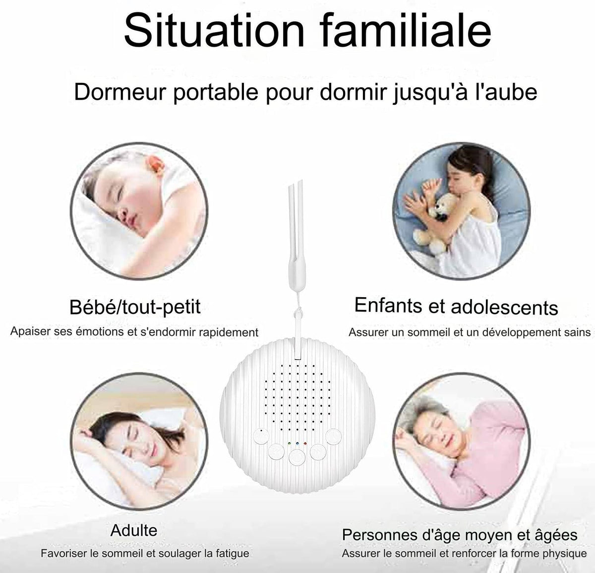 Machine à Bruit Blanc pour Bébé