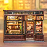 Maison Miniature Barista - Corner Coffee Shop
