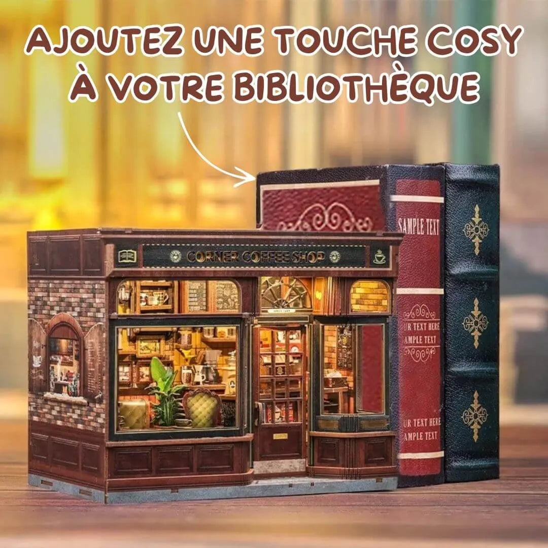 Maison Miniature Barista - Corner Coffee Shop