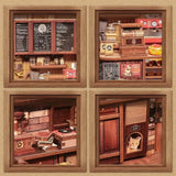 Maison Miniature Barista - Corner Coffee Shop