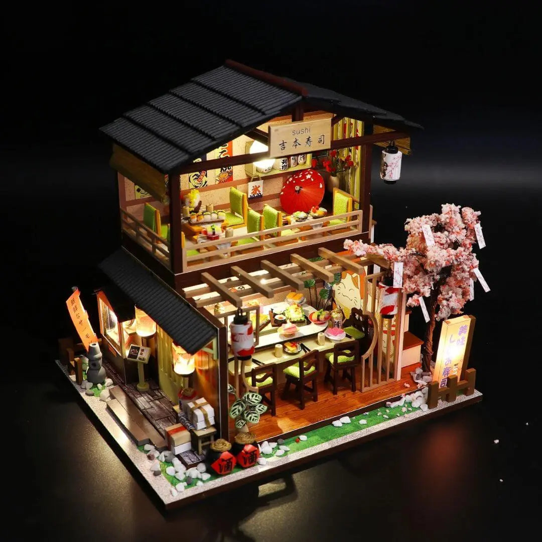 Maison Miniature Japonaise - Sushi Bar