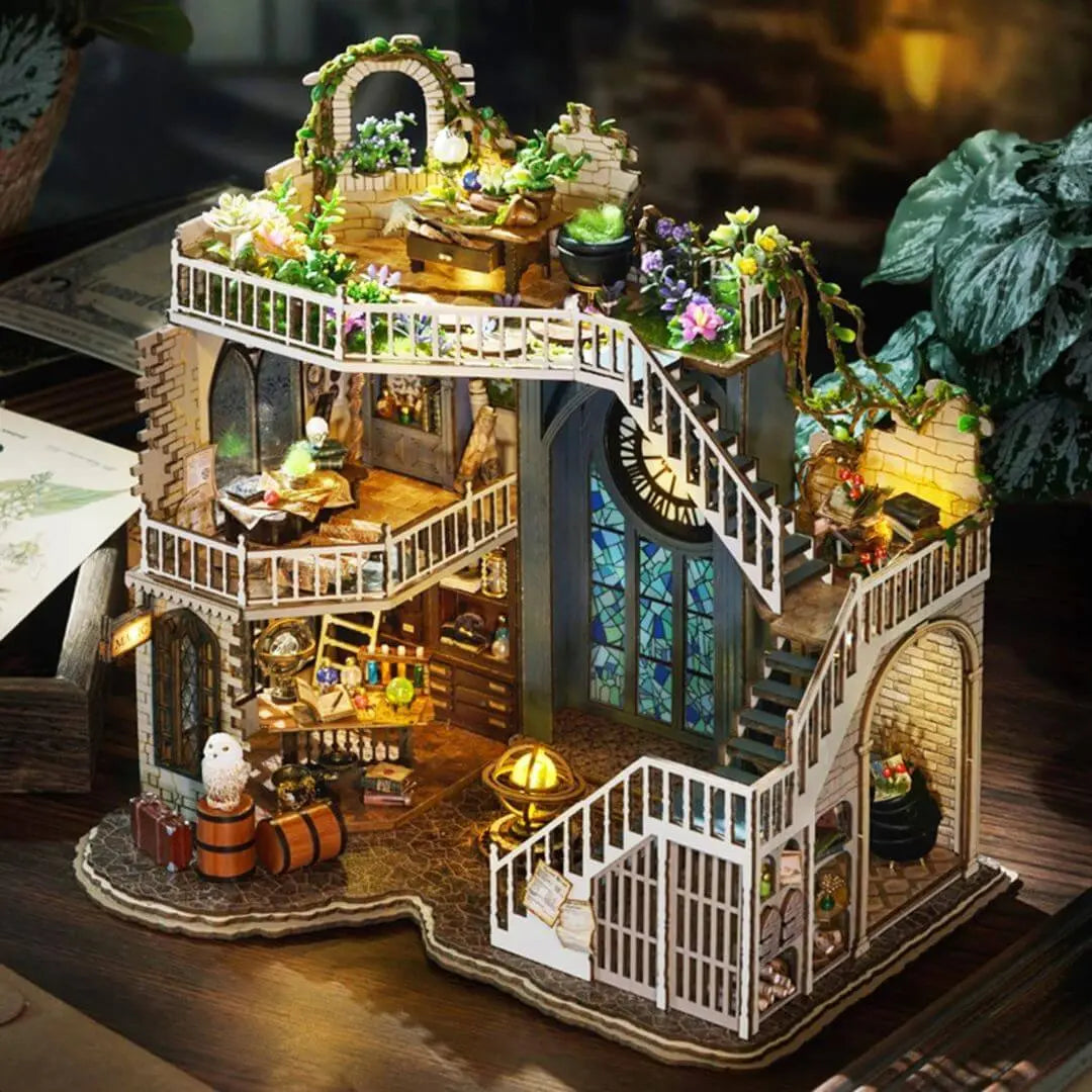 Maison Miniature Magique – Cathédrale des Sorciers