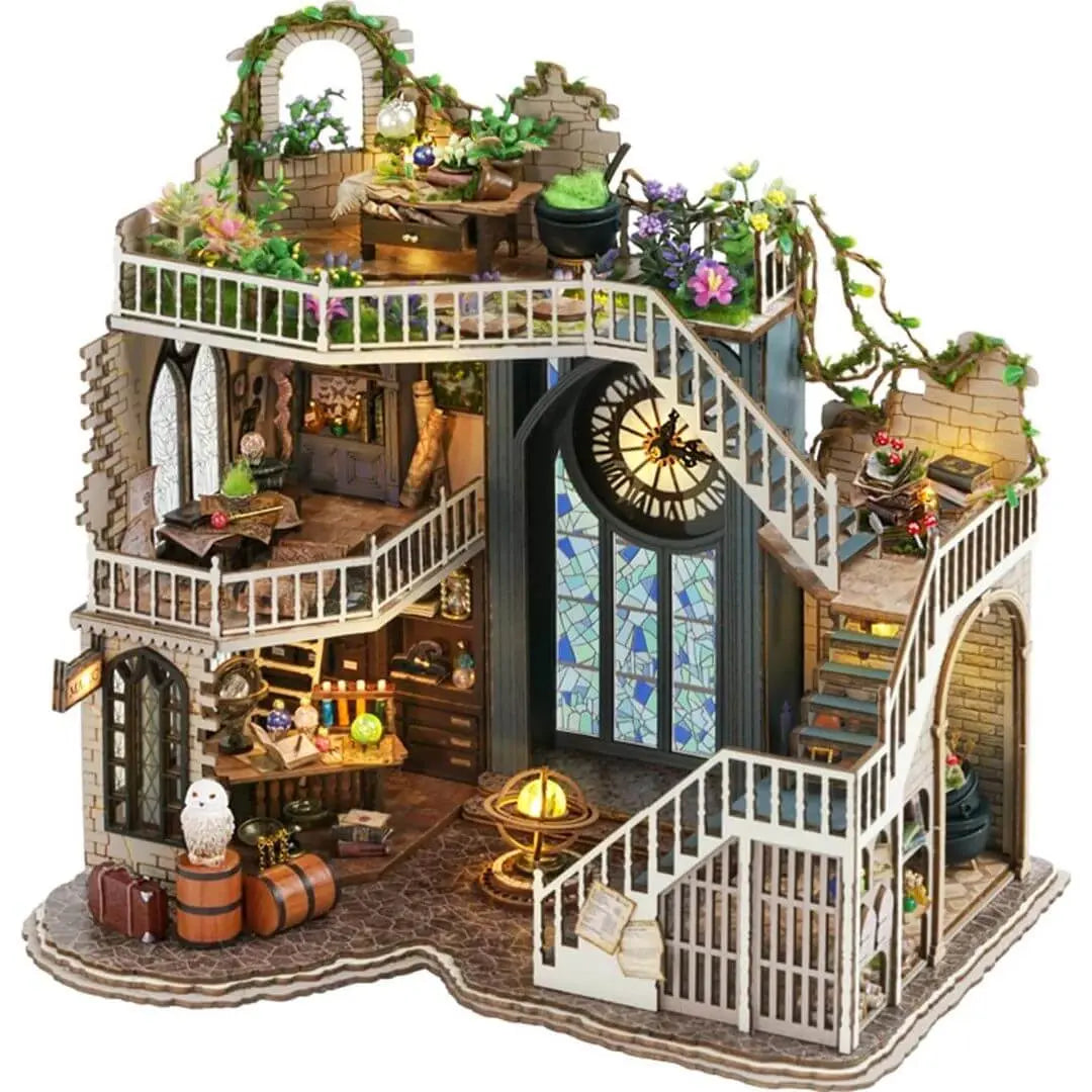 Maison Miniature Magique – Cathédrale des Sorciers