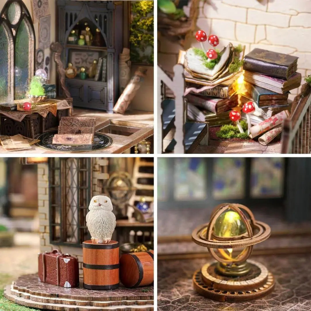 Maison Miniature Magique – Cathédrale des Sorciers