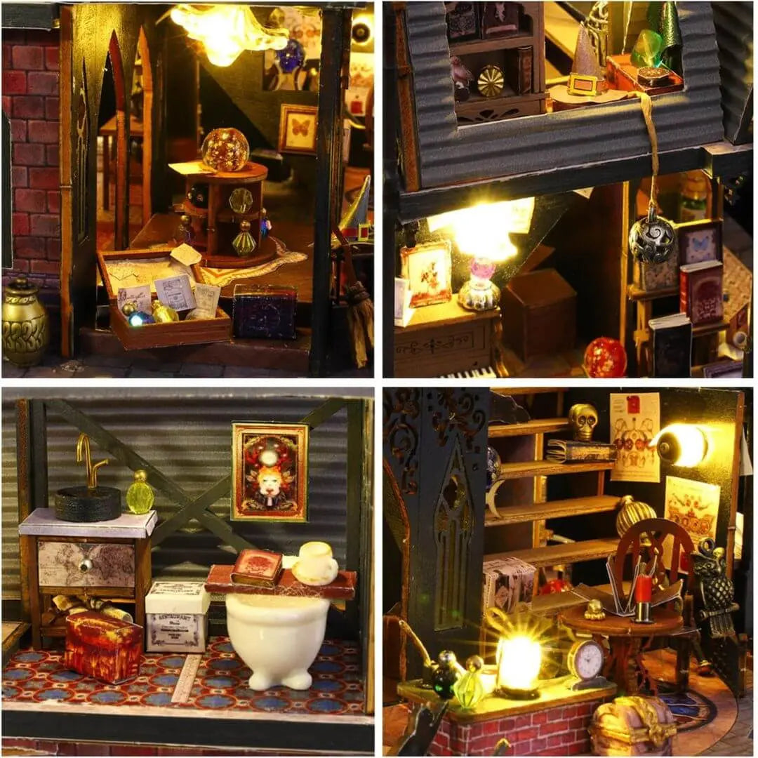 Maison Miniature Sorciers – LunaMagic