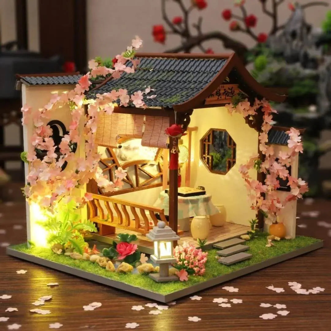 Maison Miniature Traditionnelle – Weiqi Zen