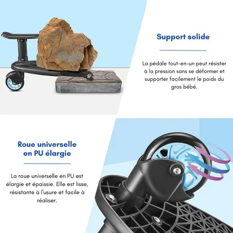 Marche Pied Poussette pour Enfants