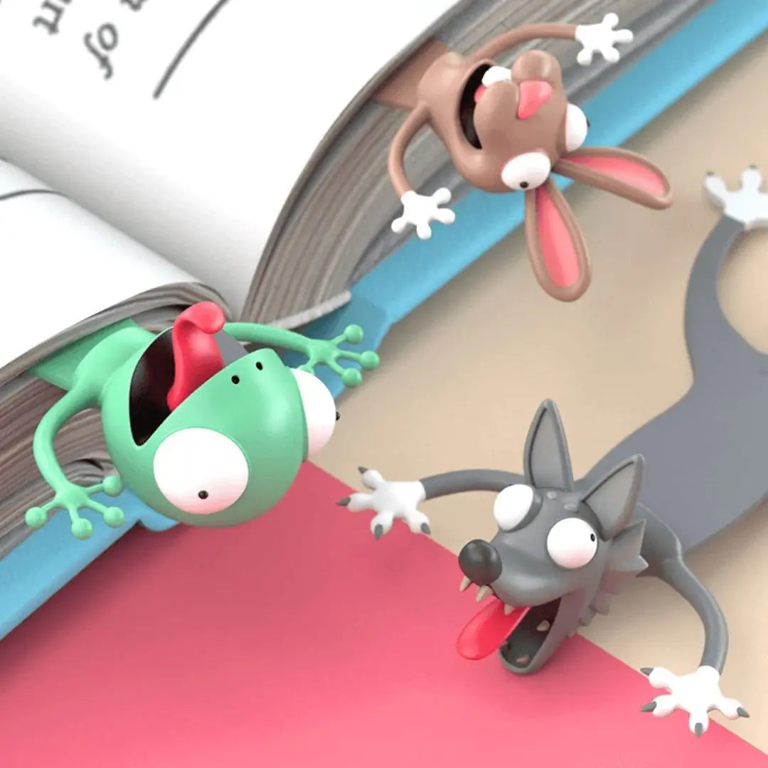 marque-page animaux en 3D - Ouch AnimaMarks