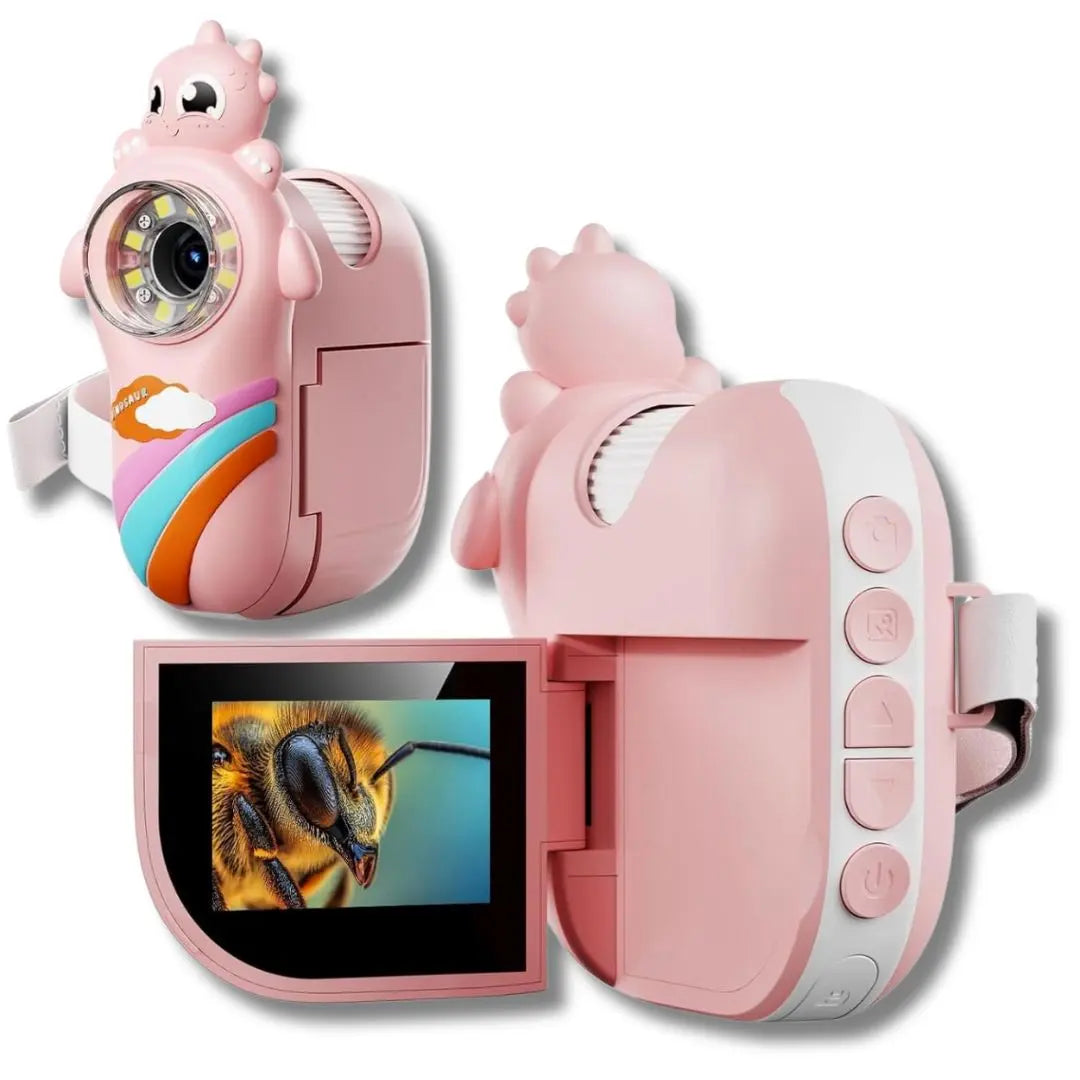 Microscope Électronique Enfant 1000X Rose – Dès 6 Ans