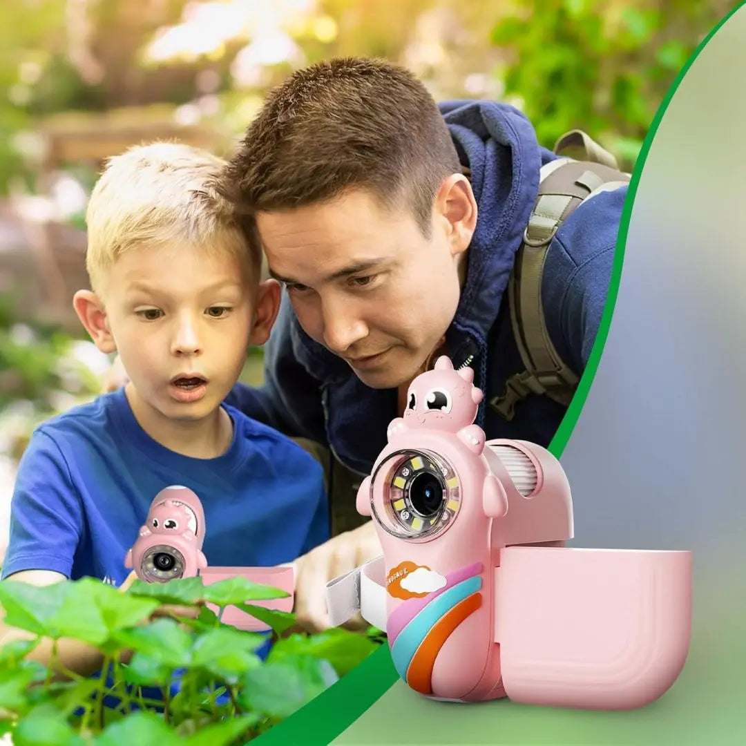 Microscope Électronique Enfant 1000X Rose – Dès 6 Ans