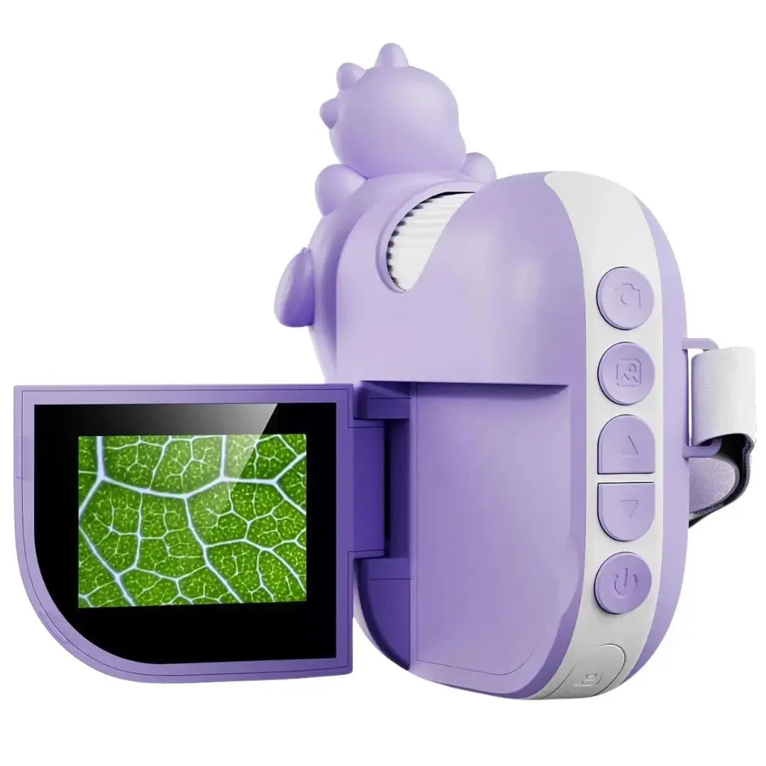 Microscope Électronique Enfant 1000X Violet – Dès 6 Ans