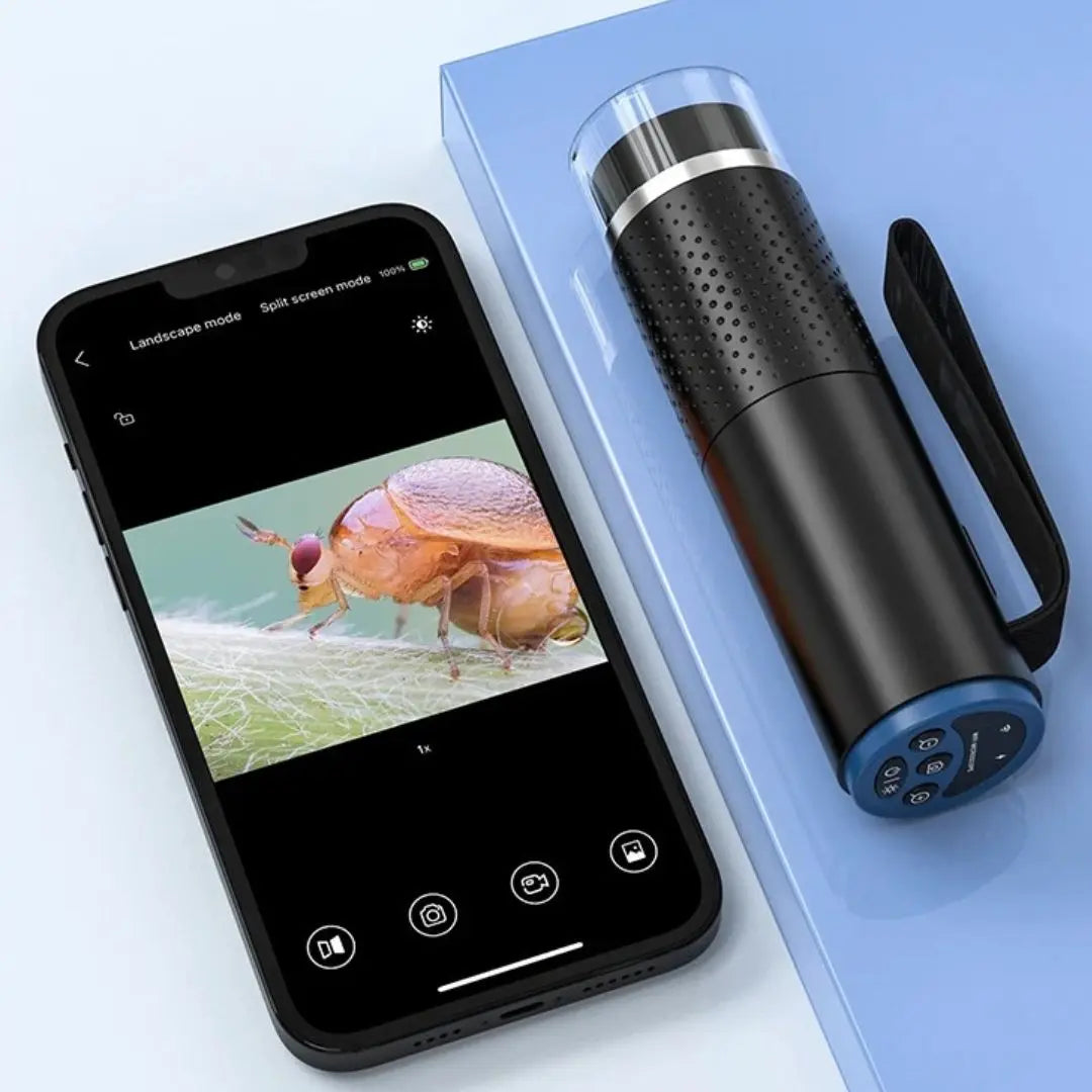Portable WiFi Kids’ Electron Microscope 1000x – Ages 6+