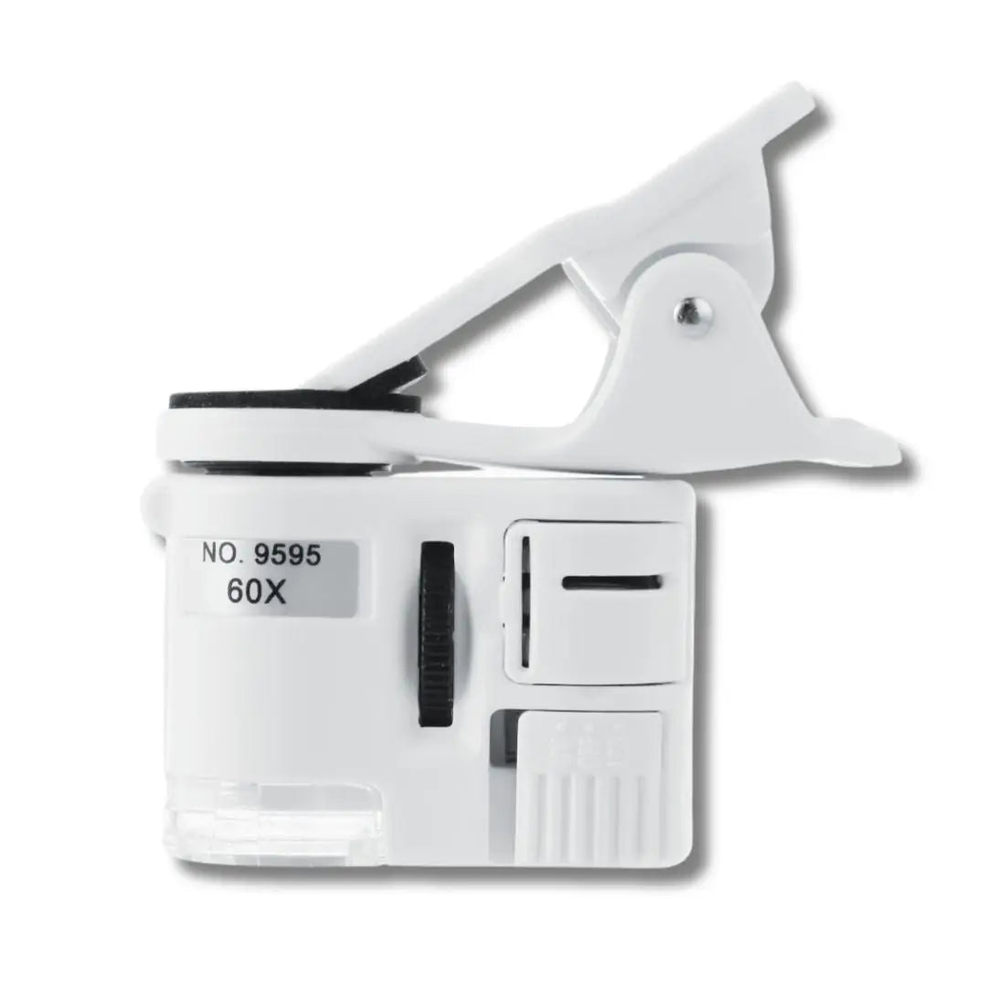 Microscope Enfant Portable avec Clip 60-100x – Dès 4 Ans