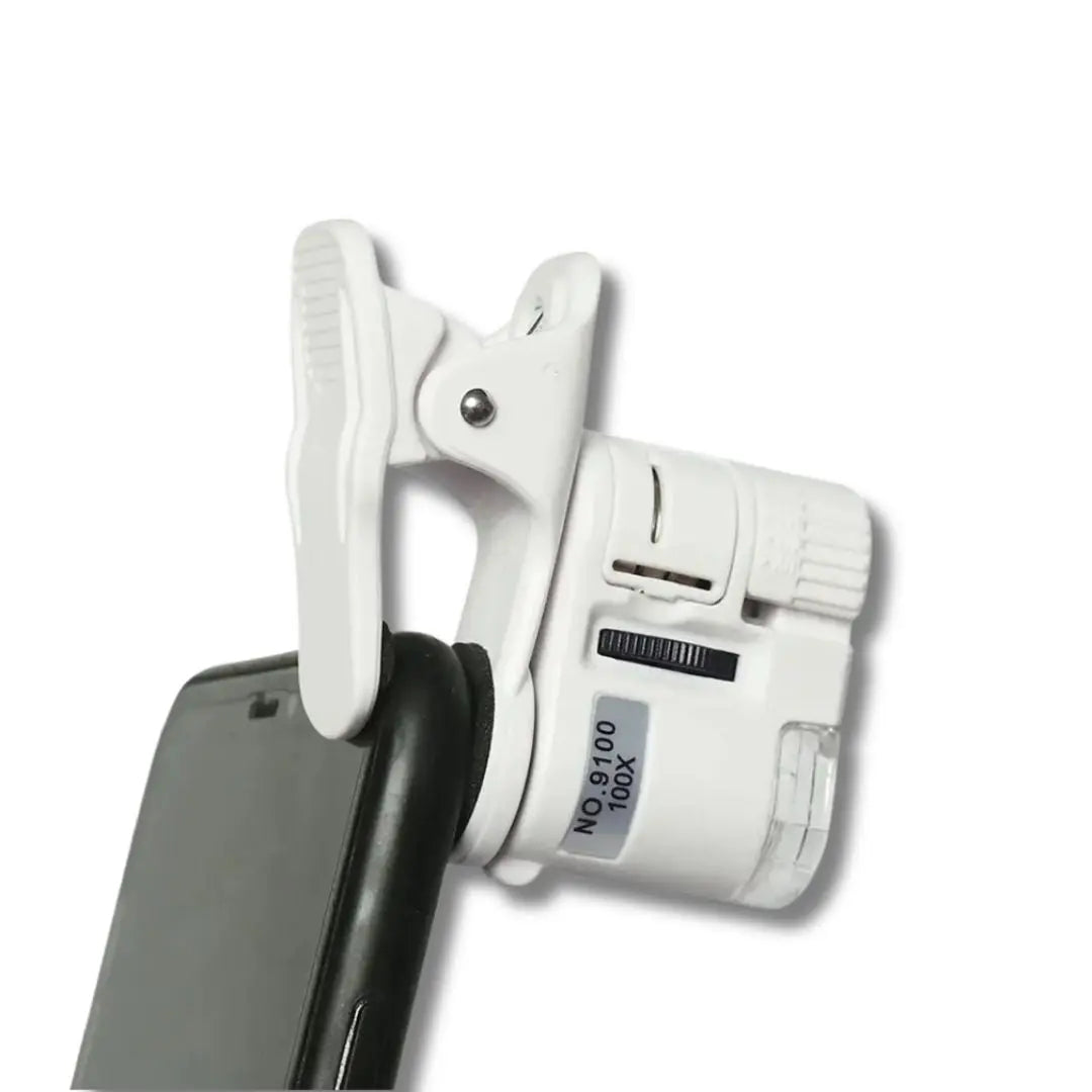 Microscope Enfant Portable avec Clip 60-100x – Dès 4 Ans