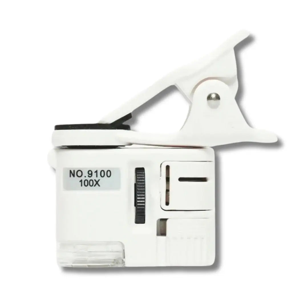 Microscope Enfant Portable avec Clip 60-100x – Dès 4 Ans