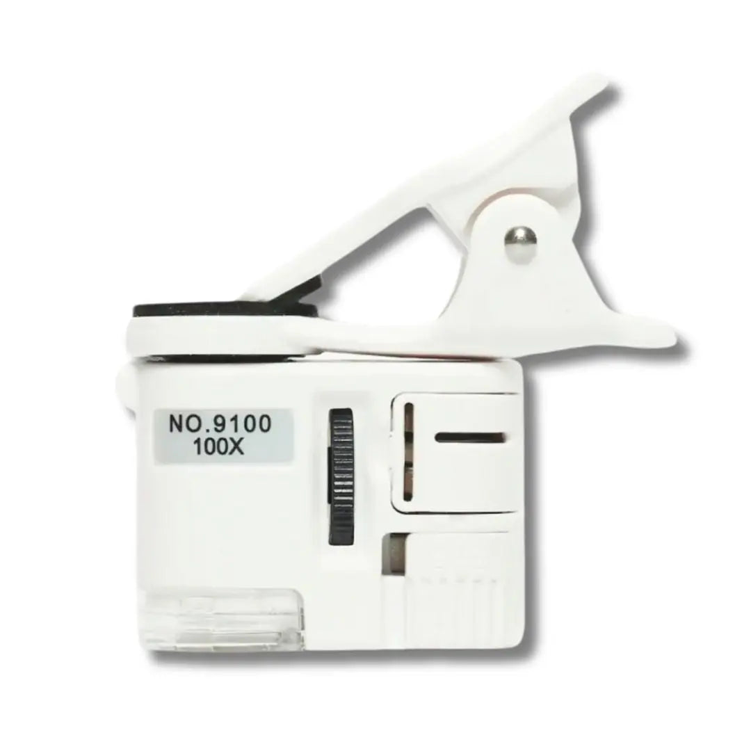 Microscope Enfant Portable avec Clip 60-100x – Dès 4 Ans