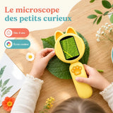 Microscope Enfant avec Jeux Éducatifs – Dès 4 Ans
