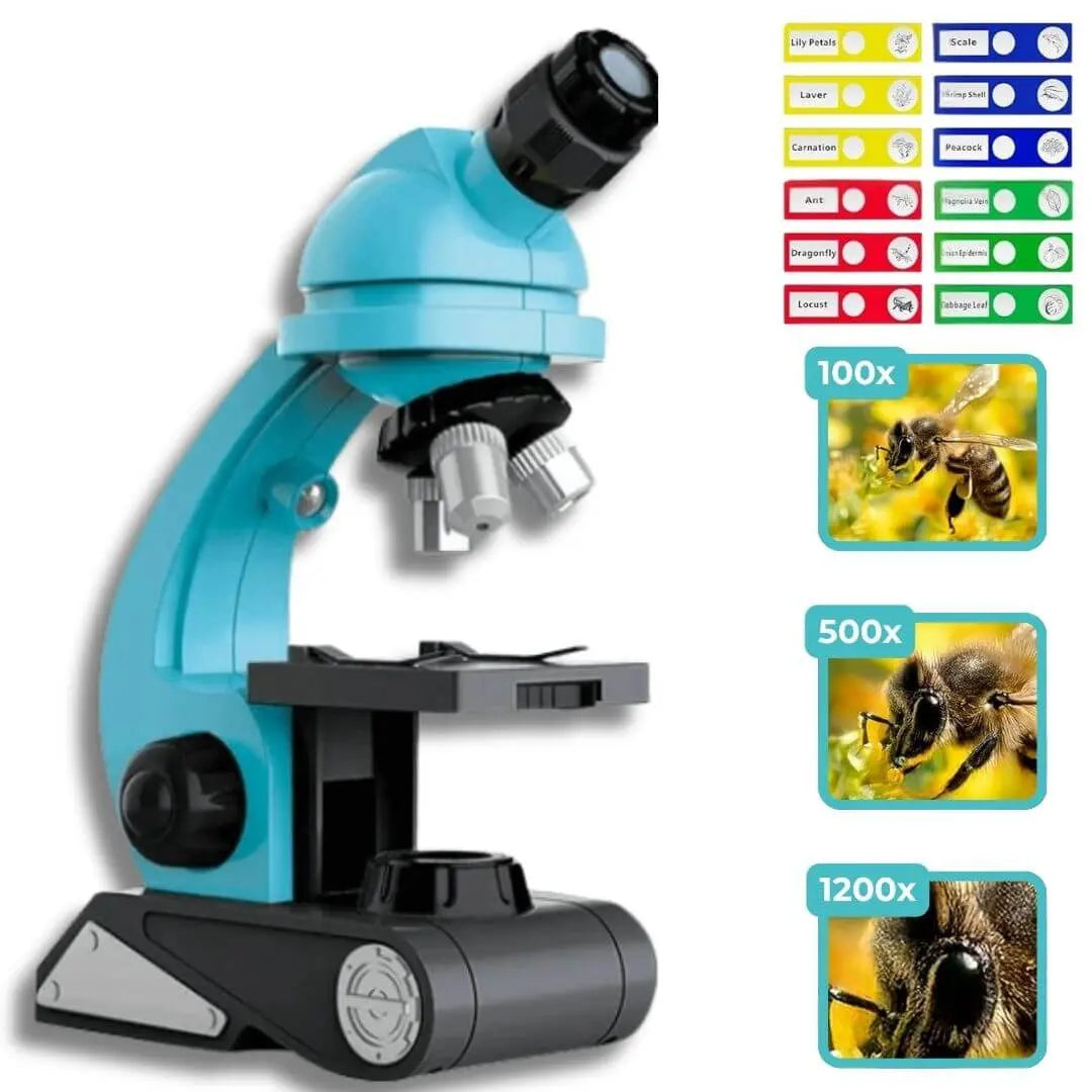 Microscope Enfant Zoom 1200x – Dès 6 Ans
