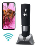 Microscope Numérique Enfant WiFi avec Support 360° – Dès 6 Ans