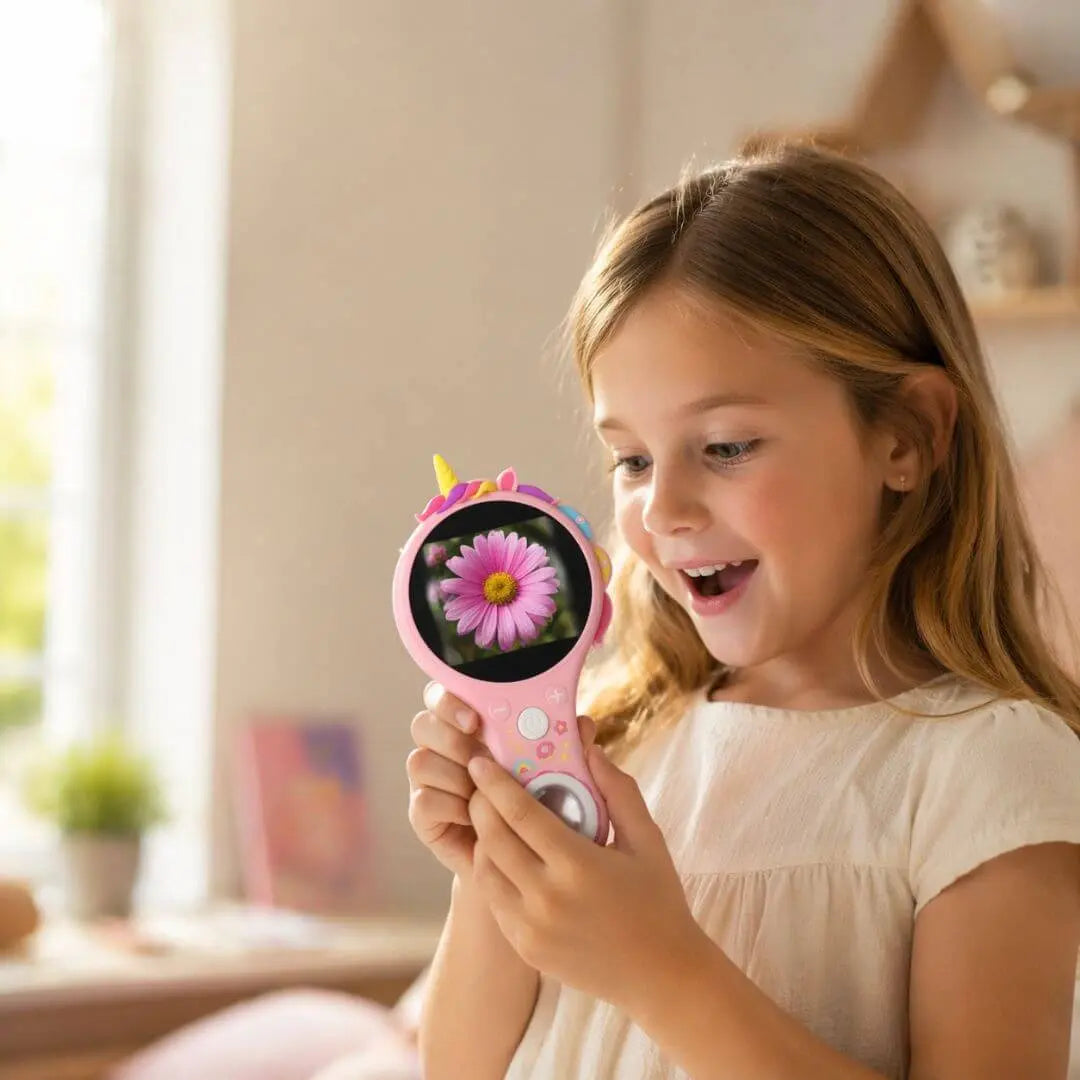 Microscope Portable Enfant – Écran HD – Zoom x500 – Dès 6 Ans