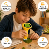 Microscope de Poche Enfant Compact – Dès 4 Ans