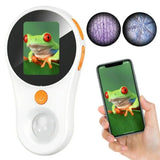 Microscope Électronique Enfant Écran 5cm Zoom 500x – Dès 6 Ans