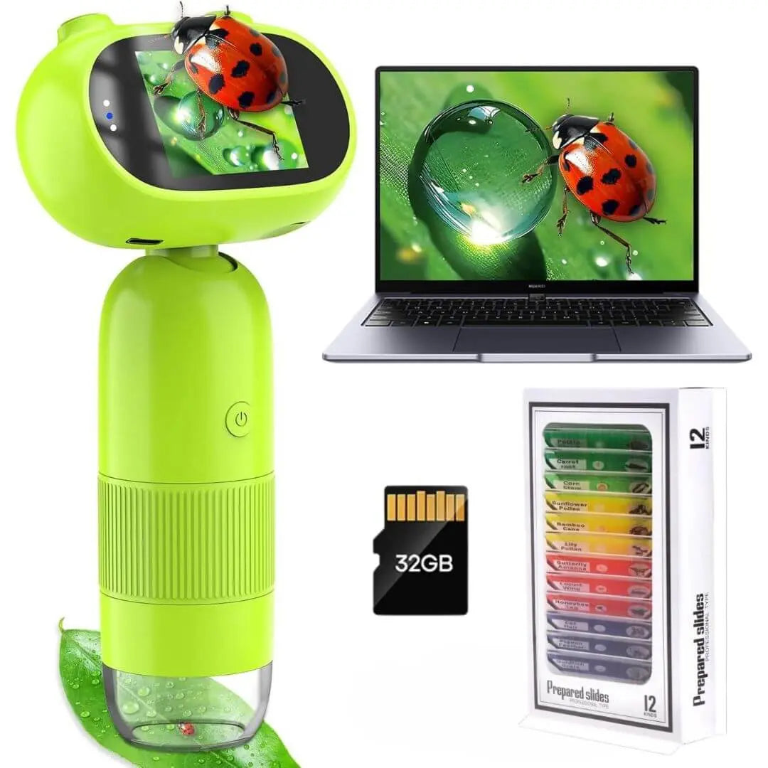 Microscope de Poche Enfant STEM – Dès 4 Ans