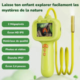 Microscope de Poche Enfant Caméra Flexible Étanche IP67 – Dès 4 Ans
