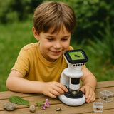 Microscope Électronique Enfant avec Écran HD & WiFi – Dès 6 Ans