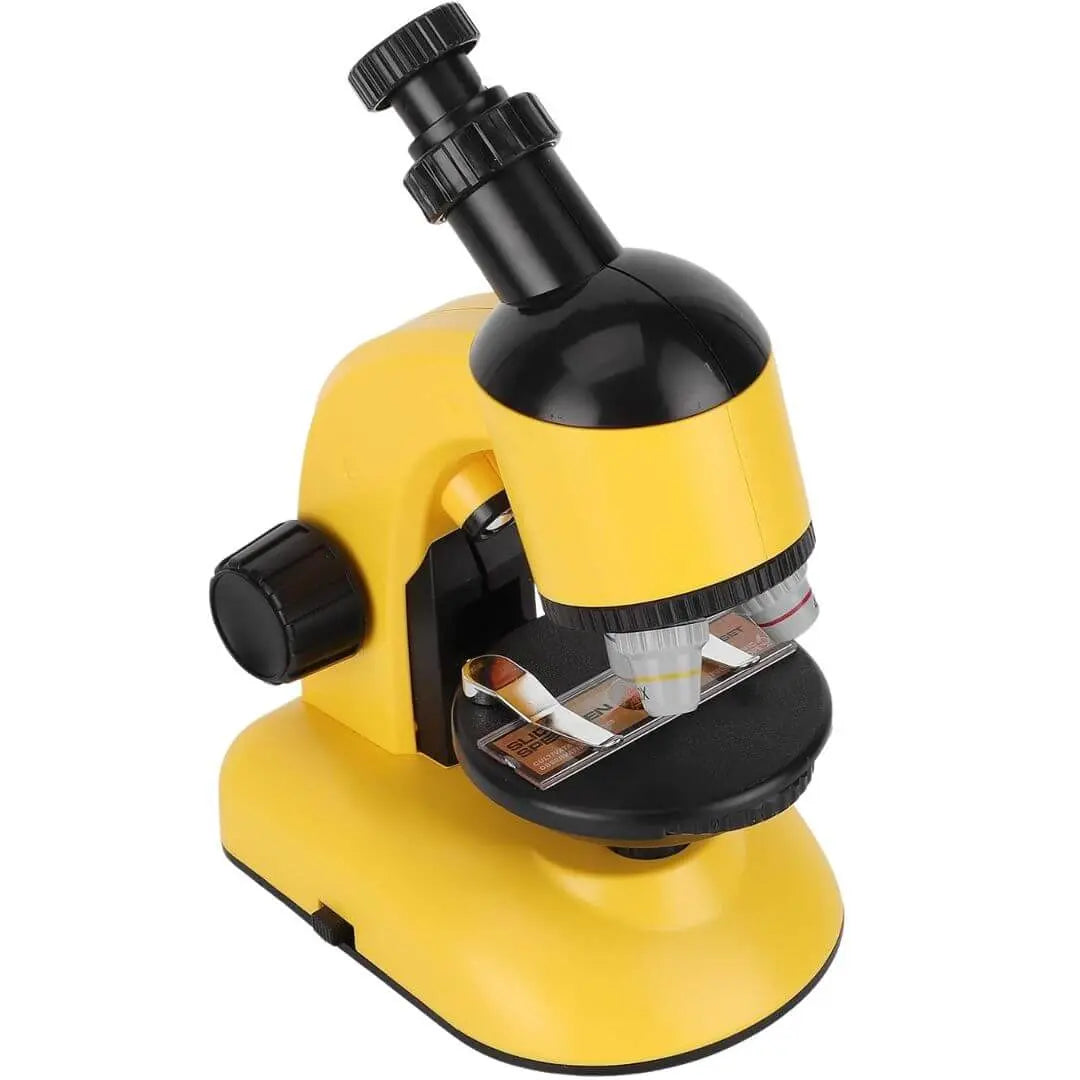 Microscope Optique Enfant 1200X Tête Rotative & Filtres – Dès 6 Ans
