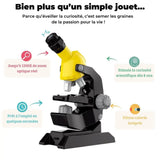 Microscope Optique Enfant 1200X avec Support Téléphone – Dès 8 Ans