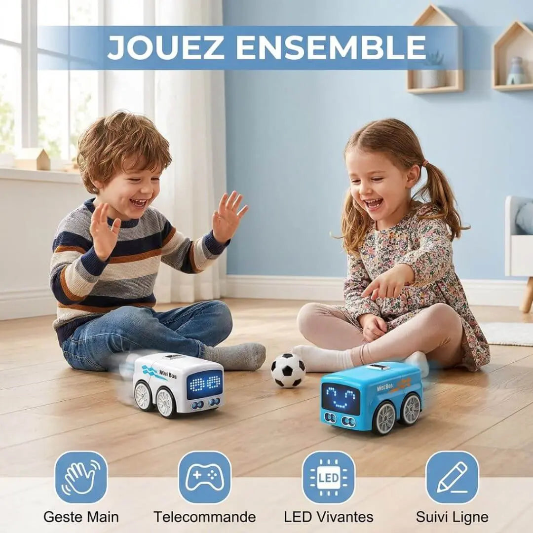 Mini Voiture Télécommandée Magic Bus RC – 4 Modes | Dès 3 ans