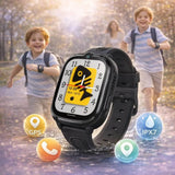 Montre 4G Enfant GPS HD – Appels Vidéo, SOS & Étanche IPX7