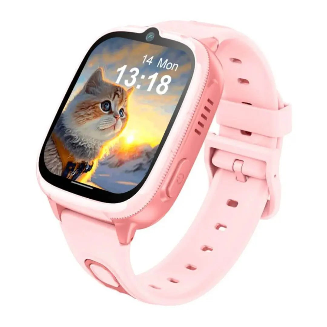 Montre 4G Enfant GPS HD – Appels Vidéo, SOS & Étanche IPX7