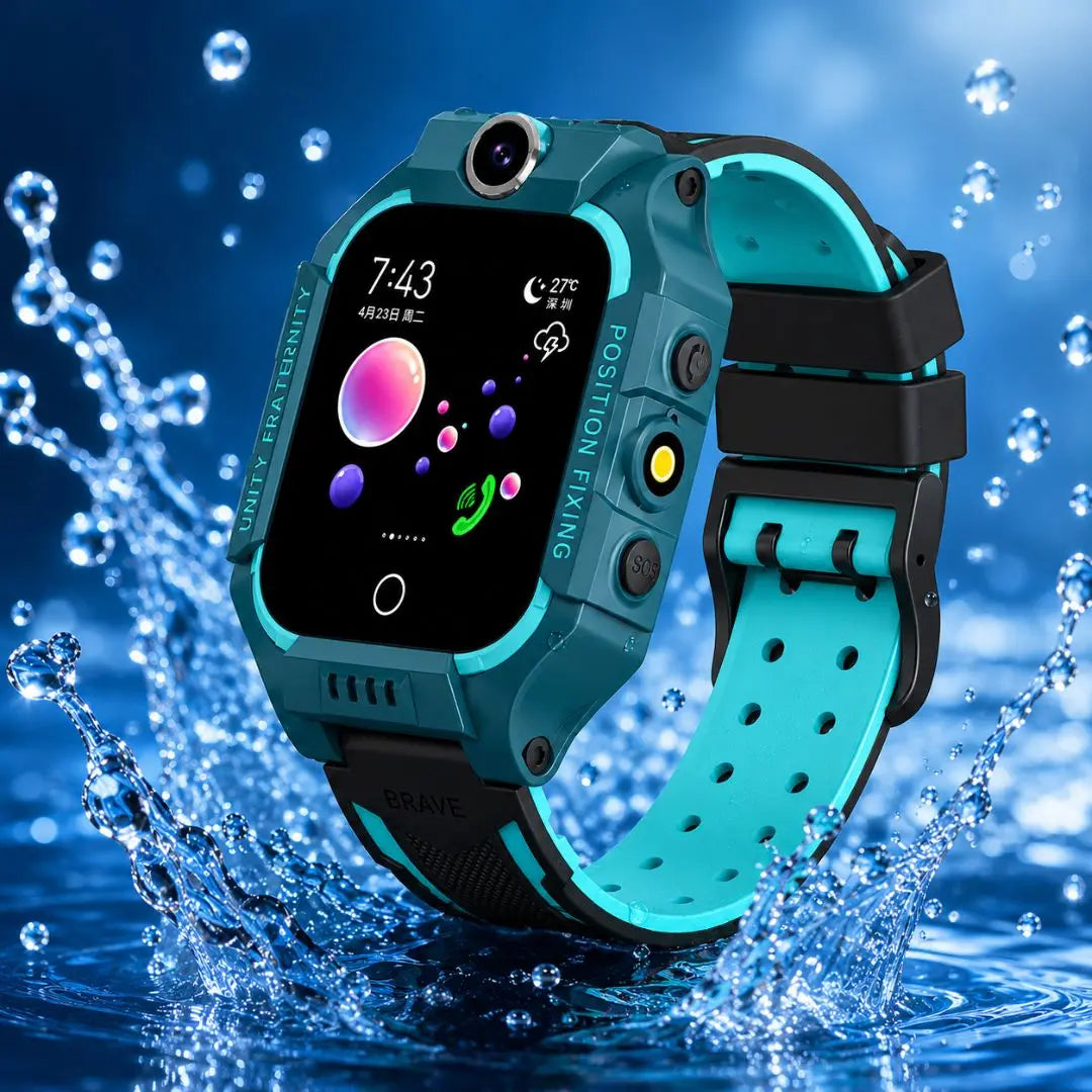 Montre Connectée Enfant GPS – Appels SIM, Caméra & Géoloc