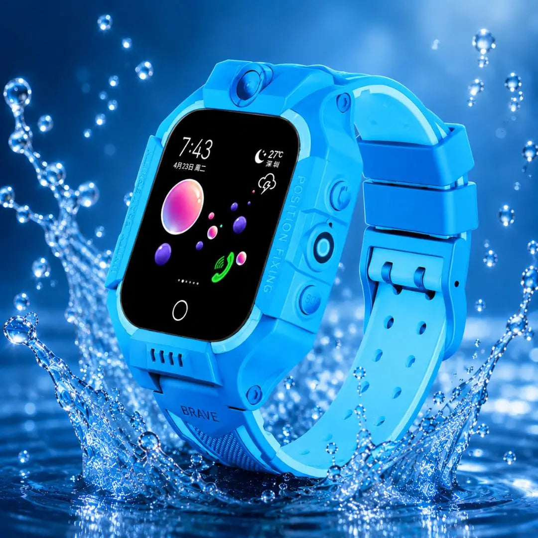 Montre Connectée Enfant GPS – Appels SIM, Caméra & Géoloc
