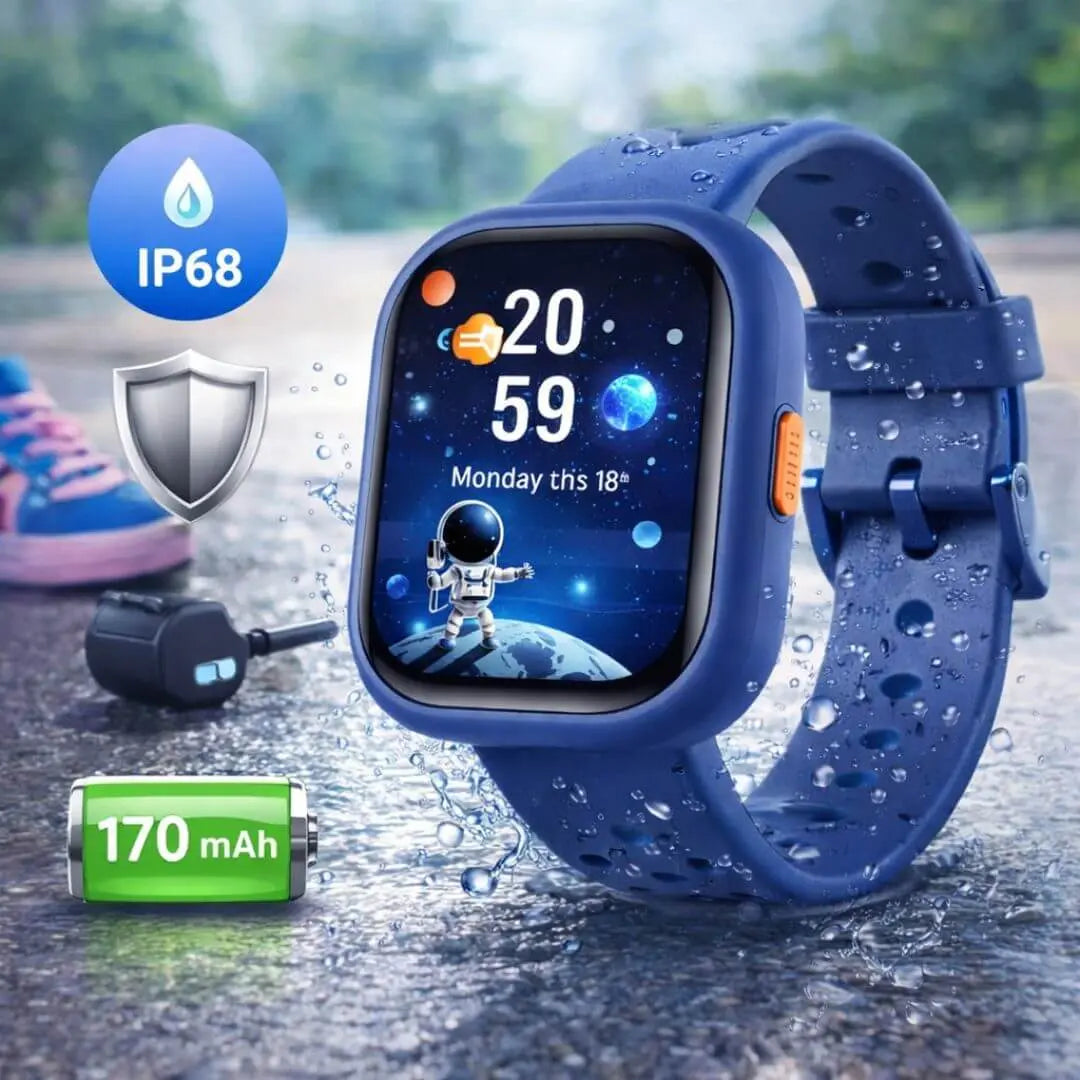 Smartwatch Enfant Sport Étanche IP68 – Suivi d'Activité & Sommeil