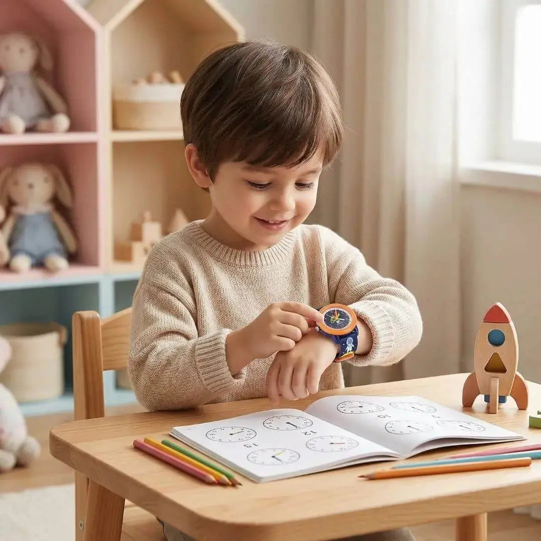 Montre Enfant pour Apprendre l’Heure – Montre Éducative