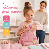 Montre Fée Enfant - Bracelet 3D & Apprendre l'Heure