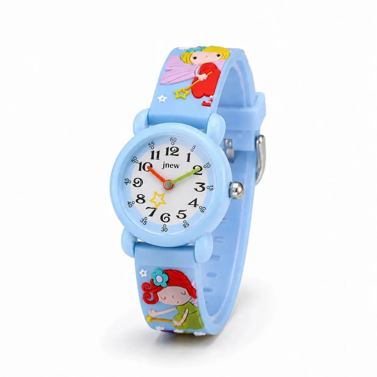 Montre Fée Enfant - Bracelet 3D & Apprendre l'Heure