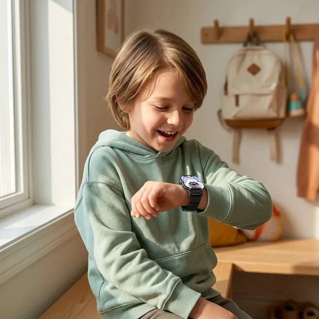 Montre Connectée Enfant GPS 4G – Appels Vidéo, SOS & Localisation Temps Réel