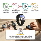 Montre Connectée Enfant GPS 4G – Appels Vidéo, SOS & Localisation Temps Réel
