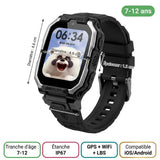 Montre Connectée Enfant GPS 4G – Appels Vidéo, SOS & Localisation Temps Réel