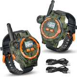 Montre Talkie Walkie Enfant Rechargeable 200m de Portée - RangerTalk