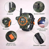 Montre Talkie Walkie Enfant Rechargeable 200m de Portée - RangerTalk